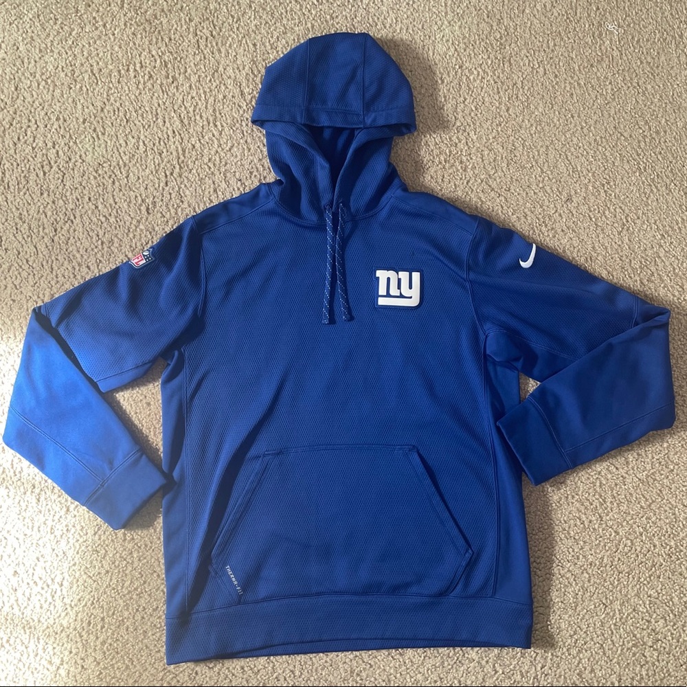 NIKE New York Giants Embroidered Hoodie